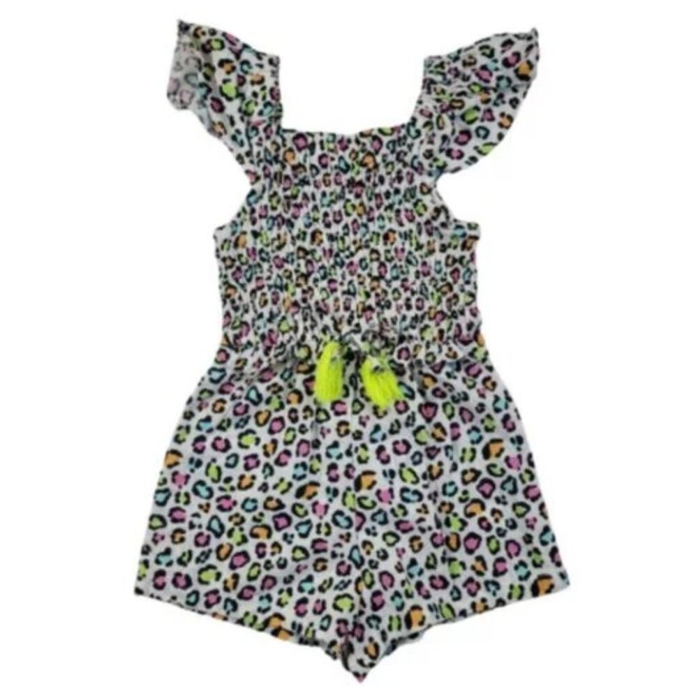Vince Camuto Animal Print Romper Size 4 - Picture 1 of 7